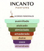 Muestra formato decant del perfume Vanilla Powder de Matiere Premiere sobre fondo amarillo claro.
