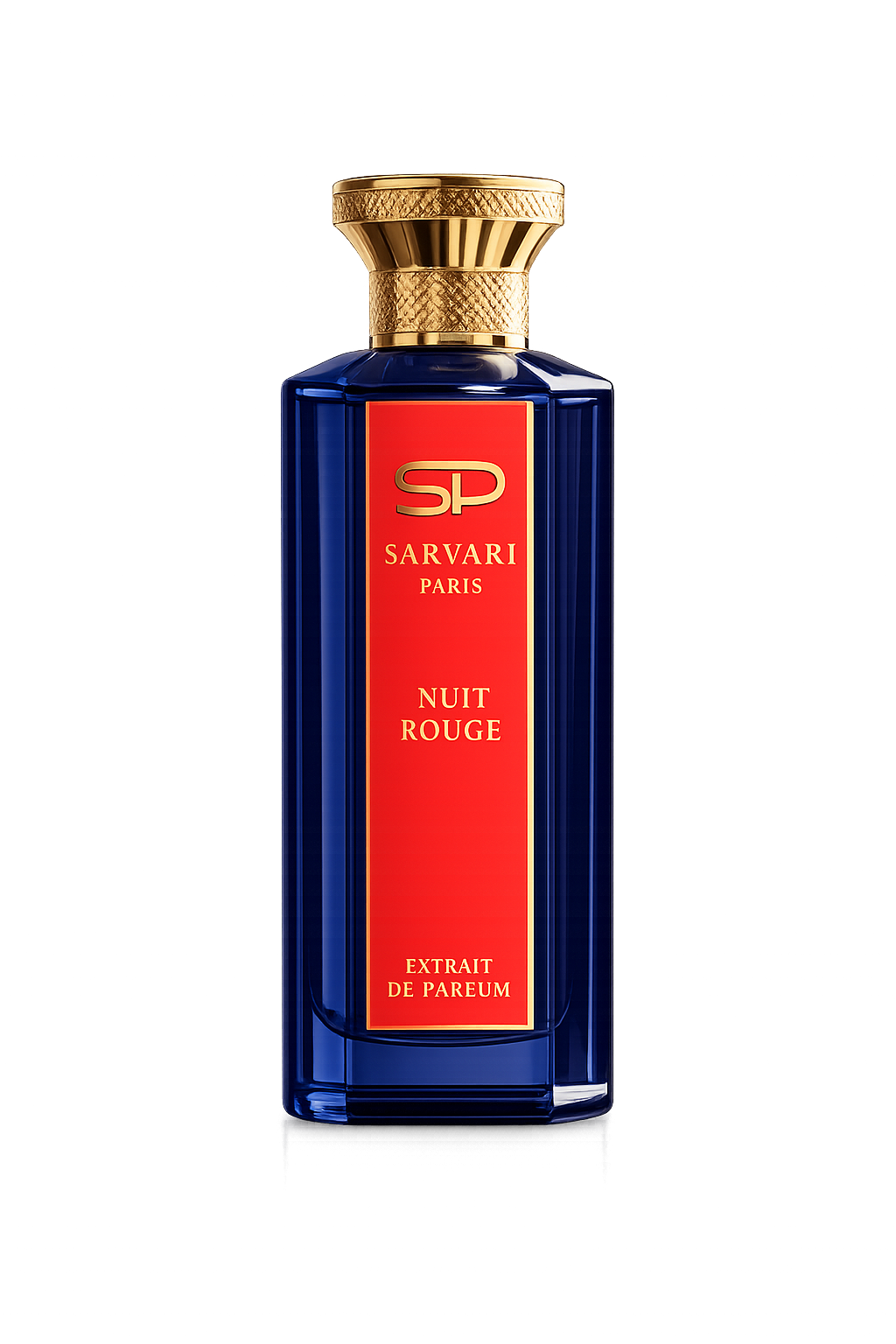EXTRAIT PARFUM NUIT ROUGE SARVARI PARIS  DECANT Y FRASCO ORIGINAL