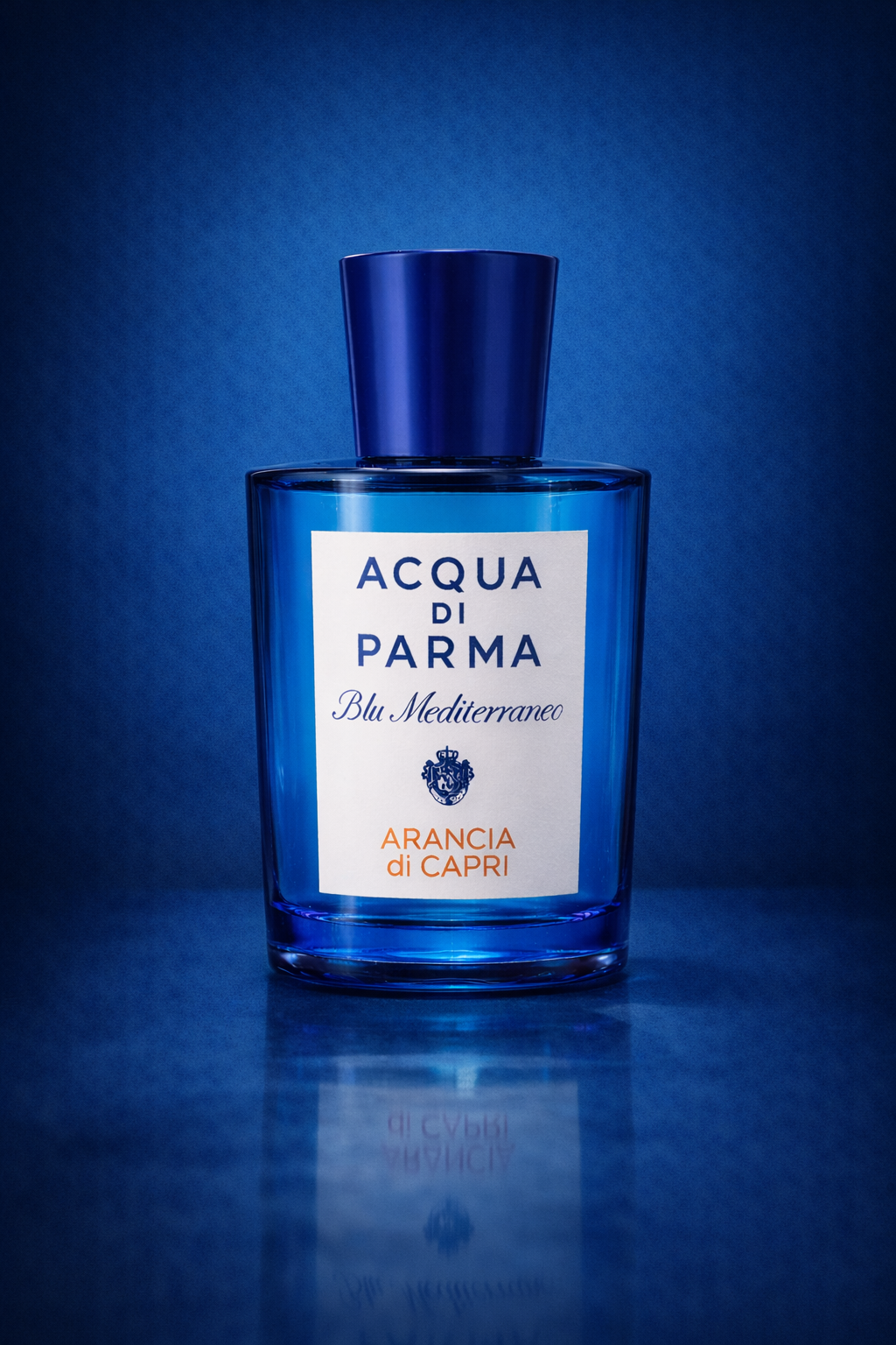 Muestra decant Acqua Di Parma Arancia Di Capri, fragancia cítrica italiana de la línea Blu Mediterraneo.