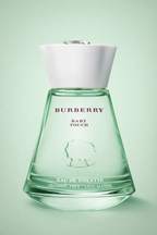 Muestra decant Burberry Baby Touch unisex, fragancia suave y cítrica sin alcohol para toda la familia.