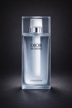 Decant de Dior Homme Cologne original, fragancia cítrica y fresca con olor a limpio en muestra.
