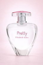Muestra decant Elizabeth Arden Pretty, fragancia floral encantadora y femenina.