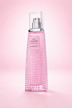 Muestra decant Givenchy Live Irresistible Blossom Crush, perfume floral fresco y chispeante.