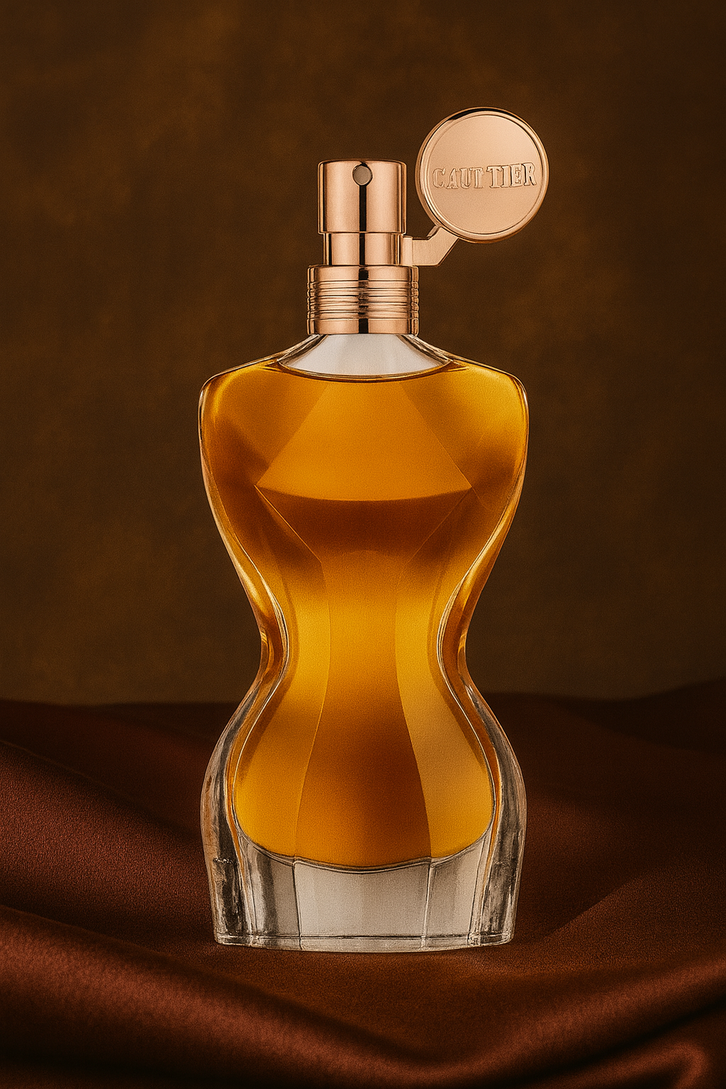 Decant de JPG Classique Essence de Parfum, versión intensa y sofisticada del icono femenino.