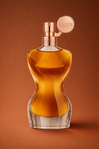 Decant de JPG Classique Essence de Parfum, versión intensa y sofisticada del icono femenino.