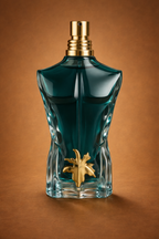Decant original Jean Paul Gaultier Le Beau EDT, fragancia fresca de coco para hombre en muestra.