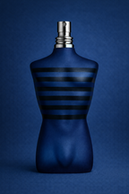 Muestra decant Jean Paul Gaultier Ultra Male Intense, perfume dulce y seductor para hombre.