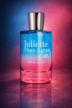 Muestra de Juliette Has A Gun Miami Vice, perfume vibrante y tropical en formato decant.