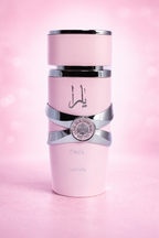 Muestra decant Lattafa Yara, el perfume árabe viral dulce y cremoso para mujer.