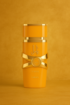 Muestra decant Lattafa Yara Tous, perfume árabe tropical con aroma a mango y coco.