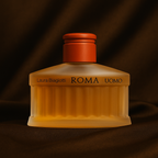 Muestra decant Roma Uomo de Laura Biagiotti, perfume clásico italiano amaderado para hombre.