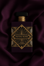Decant de Maison Alhambra Infini Rose, fragancia inspirada en el lujo de la rosa y el ámbar.
