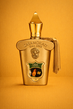 Muestra original Casamorati Lira de Xerjoff, perfume nicho femenino con aroma a pastel de limón.
