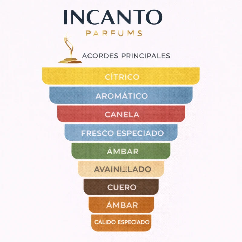 Notas de Halloween Man: martini de manzana, hojas de violeta, canela y cuero.