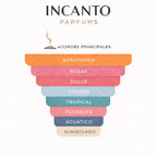 Notas de Lattafa Mayar: frambuesa, lichi, rosa blanca y almizcle.