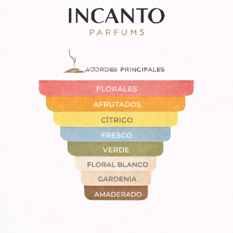 Ingredientes de Ralph: hojas de manzano verde, mandarina italiana, magnolia y lirio blanco.